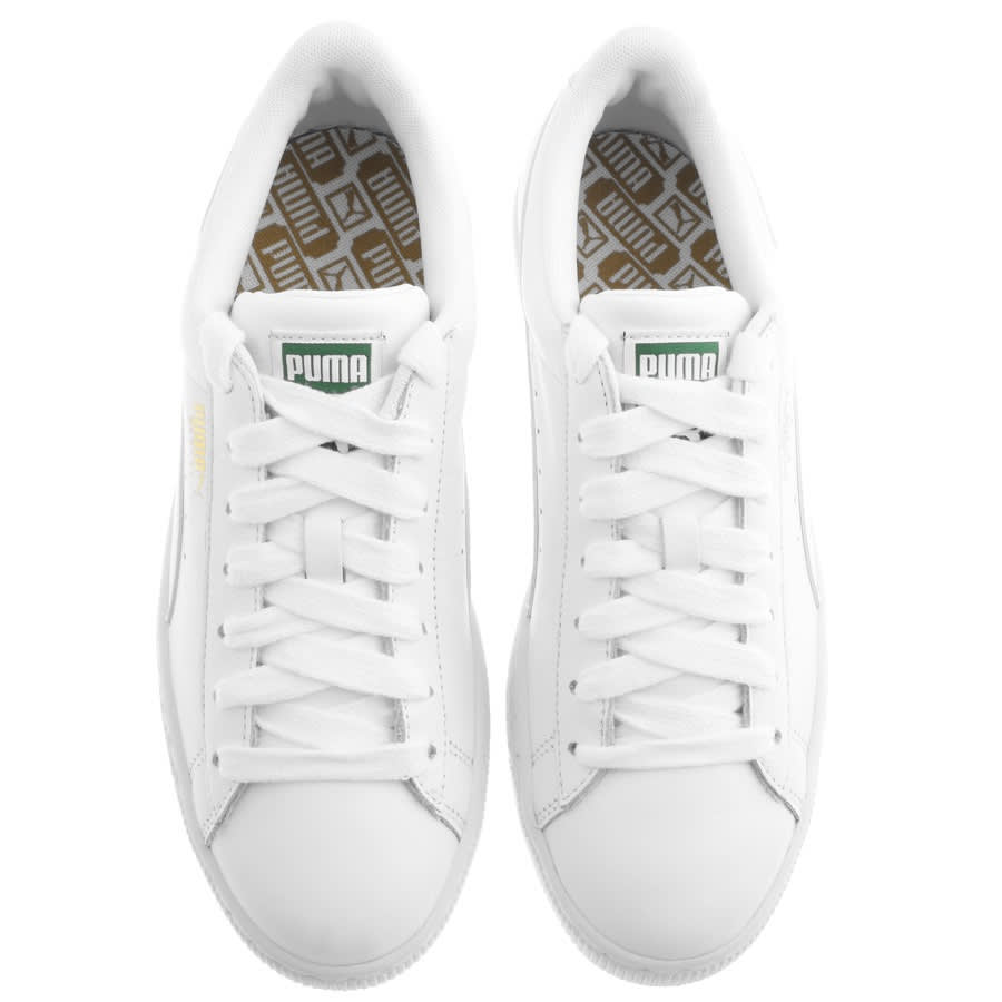 Alternative Image for ProductPuma Basket Classic Trainers White3